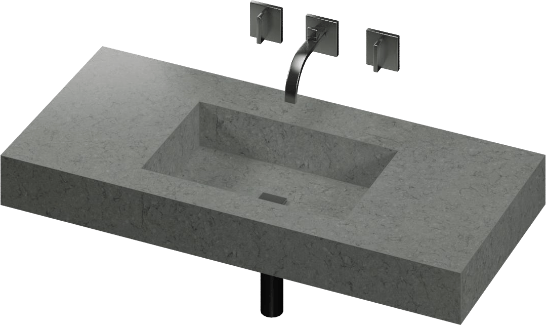 elegance stone vanity